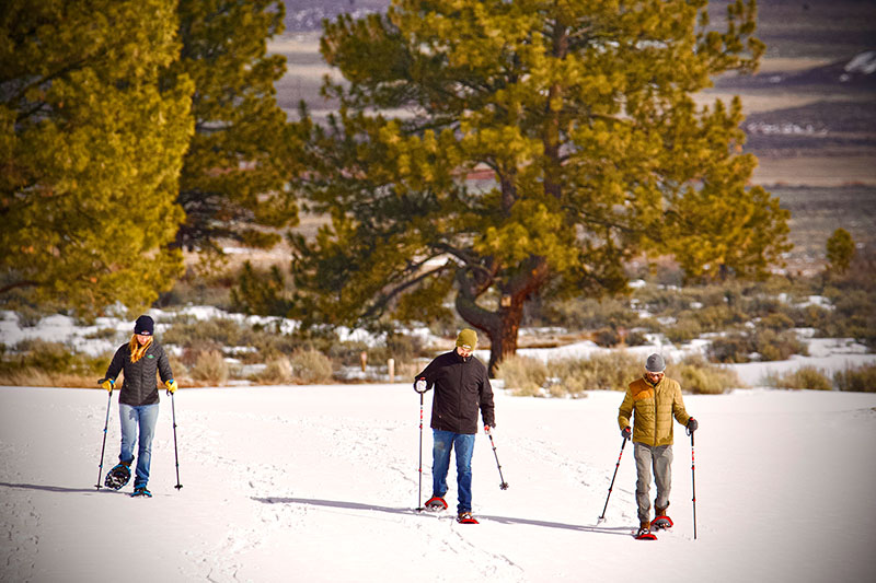 Snowshoeing at Silvies